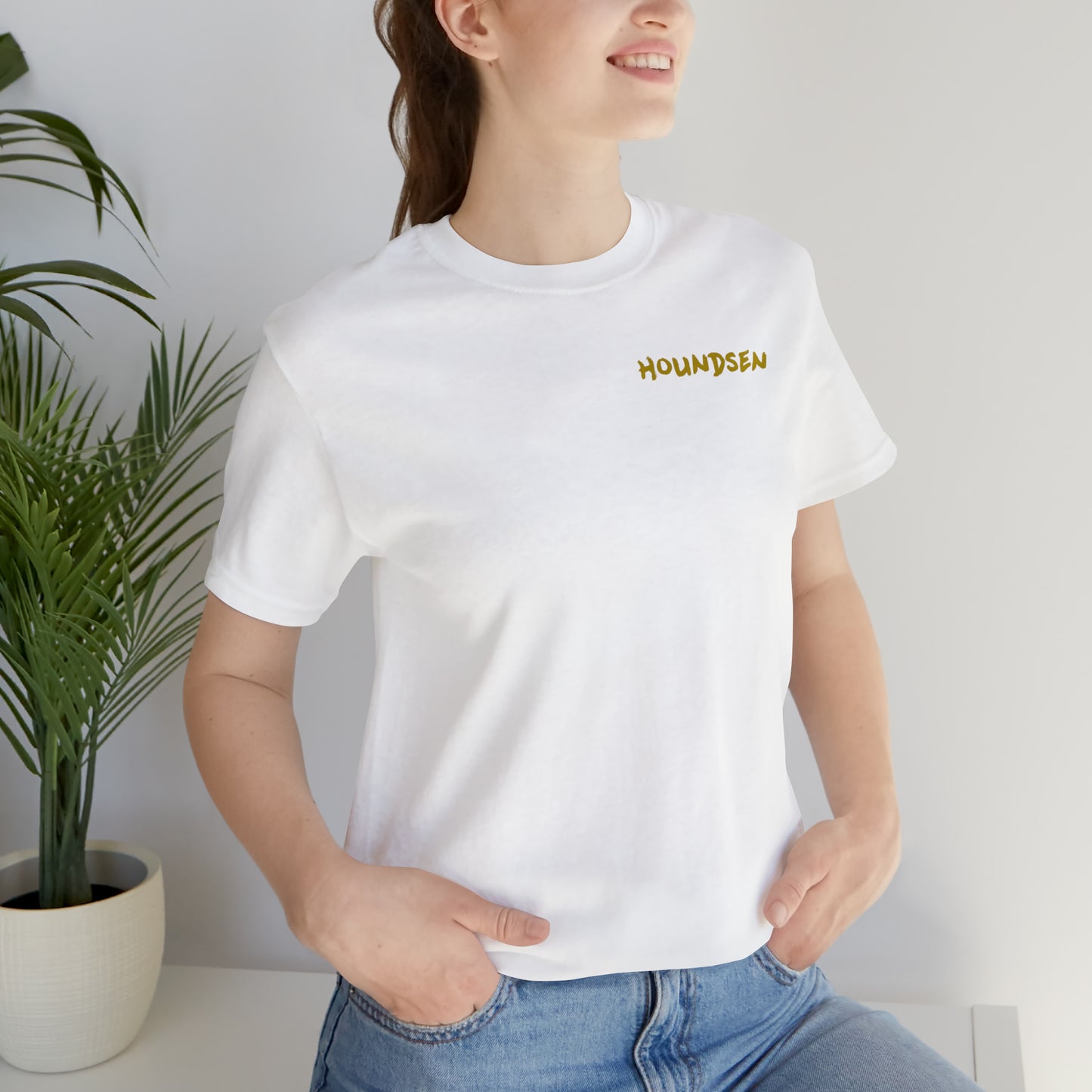 ISYW in Gold Short Sleeve Tee