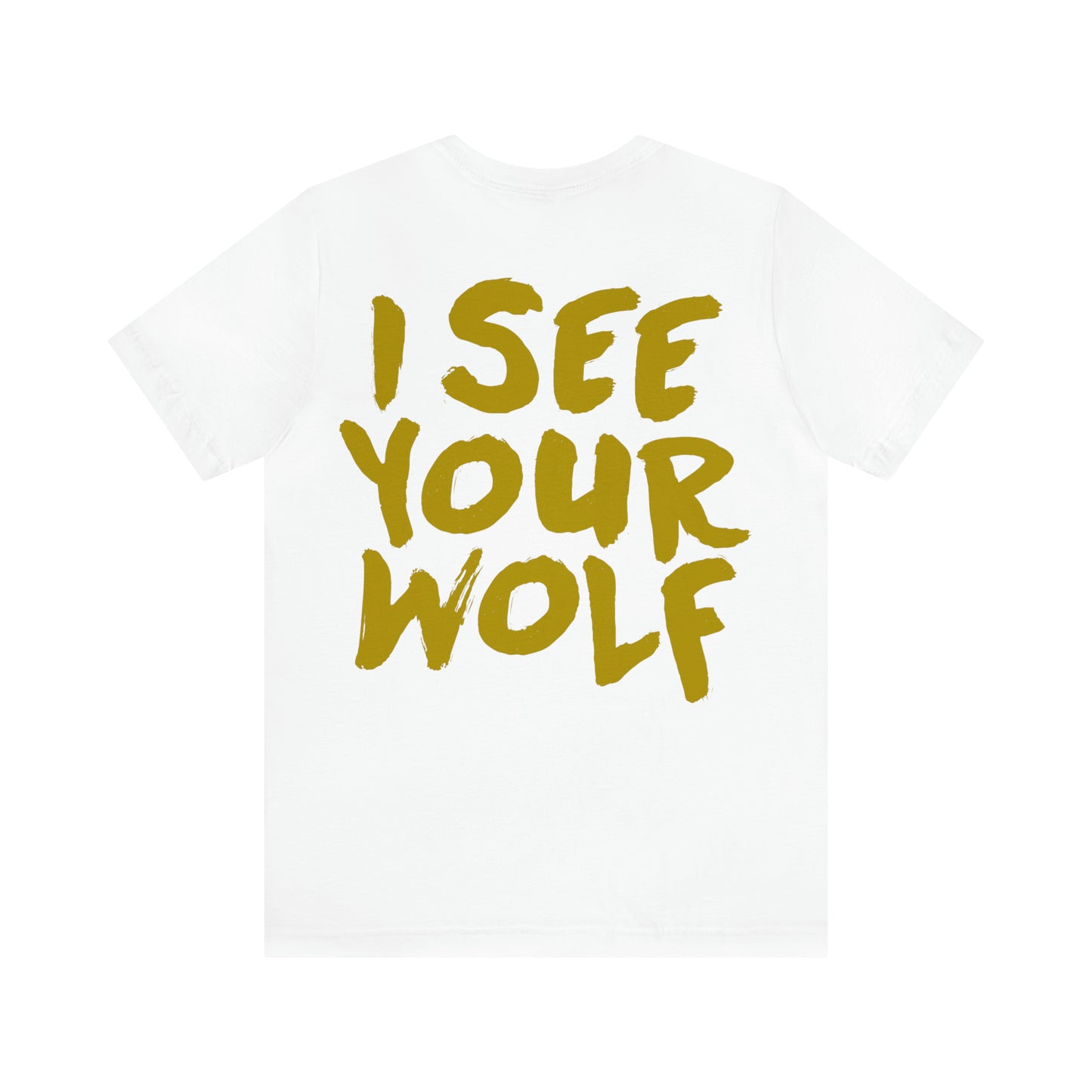 ISYW in Gold Short Sleeve Tee