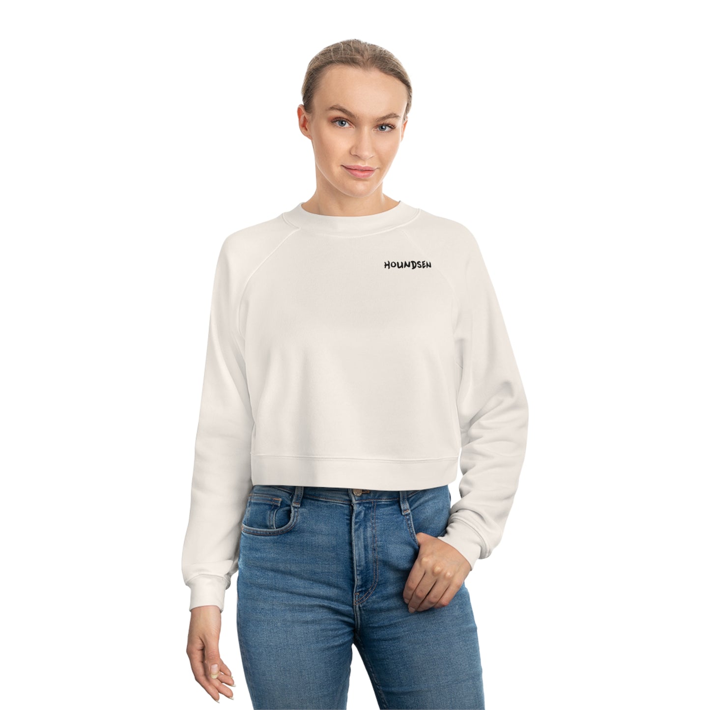 The Hand Women's Cropped Fleece Pullover